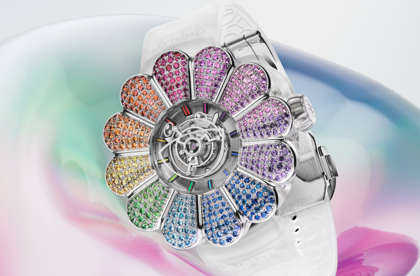  The newest watch by HUBLOT is a jewelled masterpiece